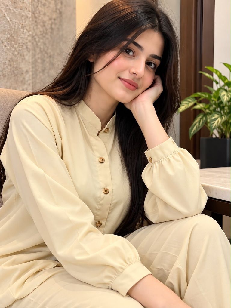 Libas Ethnic | Ivory Charm – Elegant Premium Georgette 2-Piece Cord Set
